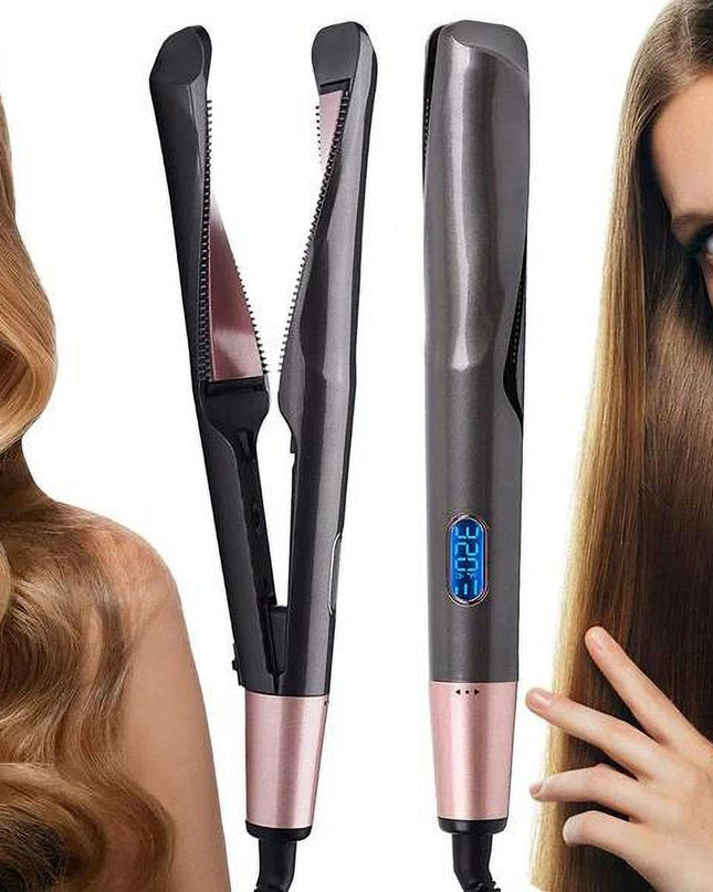 2 in 1 hair Twist Straightener  Curling Iron