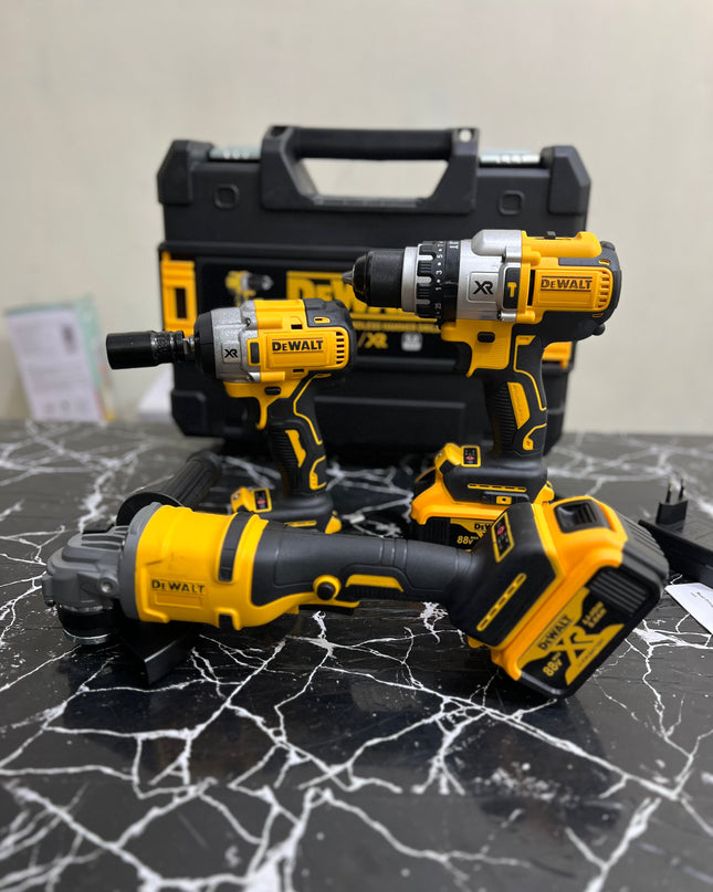 Original Dewalt 3 in 1 drill machine set
