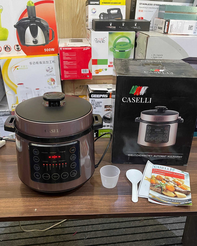 ITALIAN AUTOMATIC ELECTRIC PRESSURE COOKER 5L