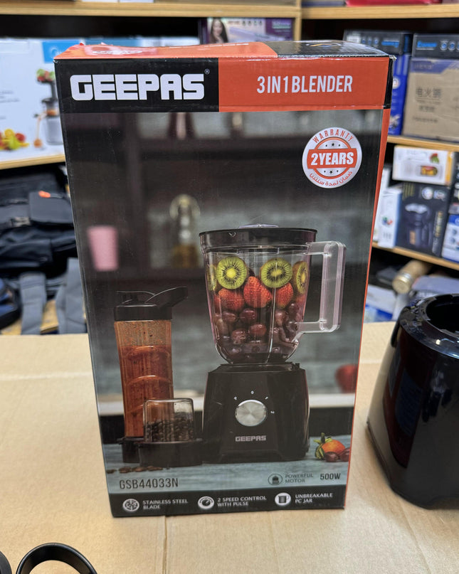 Geepas 3-in-1 Blender GSB44033N