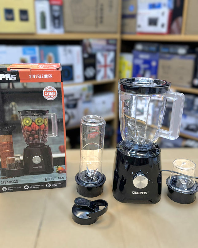 Geepas 3-in-1 Blender GSB44033N