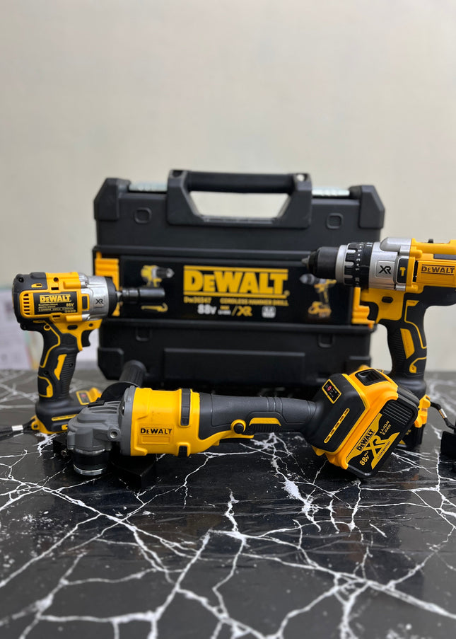 Dewalt 3 in 1 drill machine set
