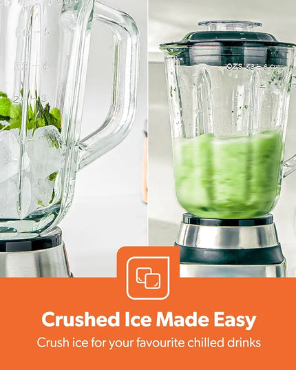 Geepas 2-in-1 Stainless Steel Blender GSB 44076 UK