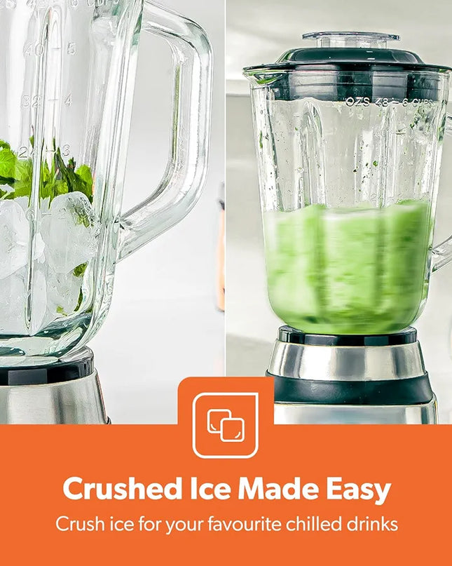 Geepas 2-in-1 Stainless Steel Blender GSB 44076 UK