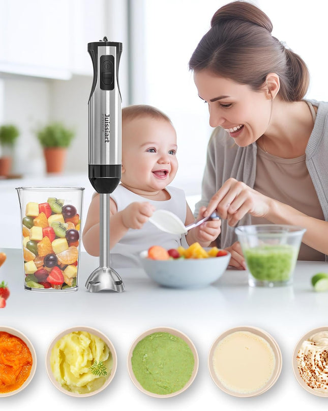 Juissiart 800W Multifunction 4 in 1 Hand Blender