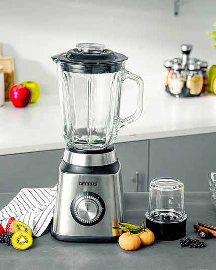 Geepas 2-in-1 Stainless Steel Blender GSB 44076 UK