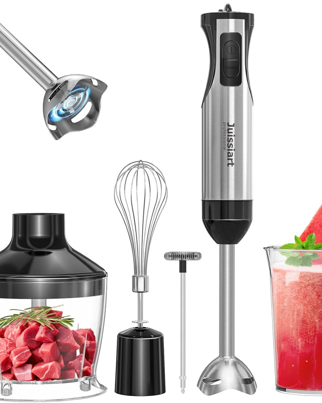 Juissiart 800W Multifunction 4 in 1 Hand Blender