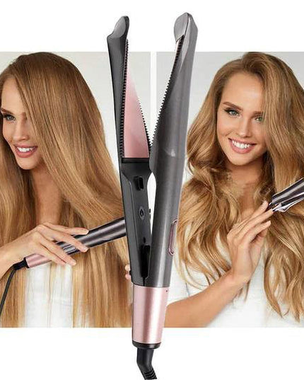 2 in 1 hair Twist Straightener  Curling Iron