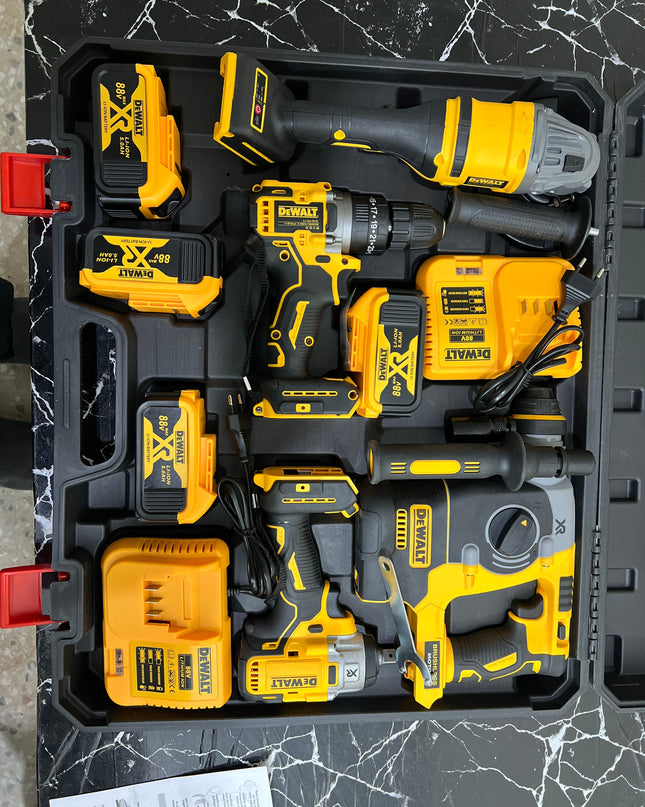 Original Dewalt 4 in 1 drill machine set