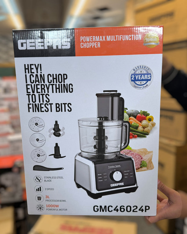 Geepas Powermax Multifunction Chopper GMC 46024P