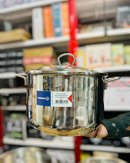 Korkmaz Turkey Astra A-1901 Cookware Set Cr-Ni