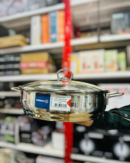 Korkmaz Turkey Astra A-1901 Cookware Set Cr-Ni