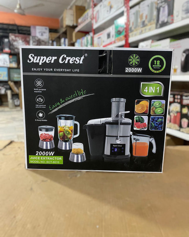 Super Crest 4in1 Digital juicer blender Grinder