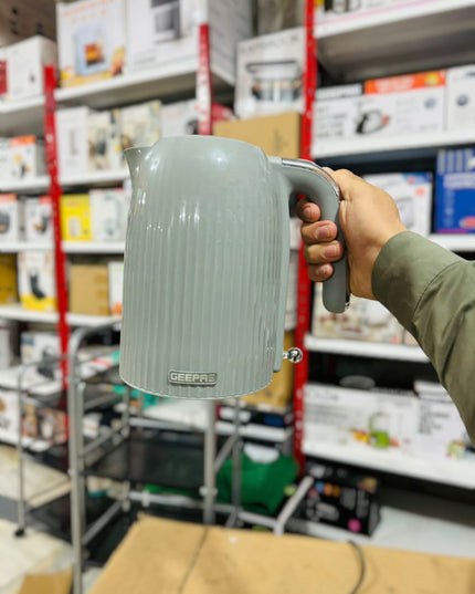 GEEPAS 1.7L Fluted Electric Kettle 3000W-38068
