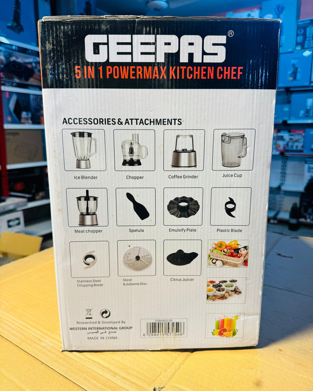 Geepas powermax food factory GSB 46023
