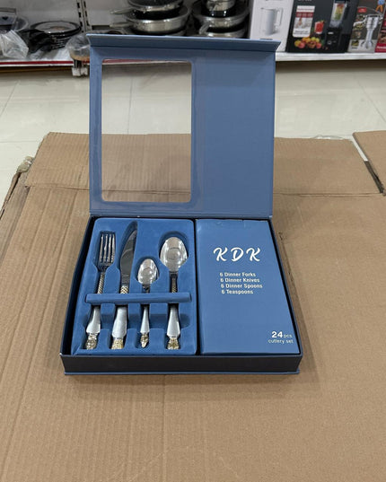 KDK 28pcs Stainless Steel Cutlery Set