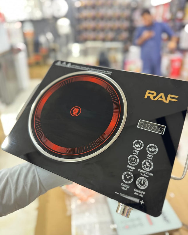 Portable 220V AC Electric Stove – Solar Inverter-Based Cooking Solution Infrared | RAF R-8003 Electric Stove – 3500W