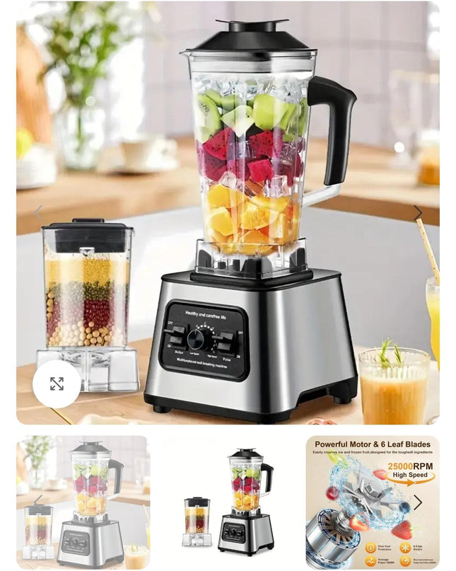 KoLAX 2 in 1 Blender & Grinder