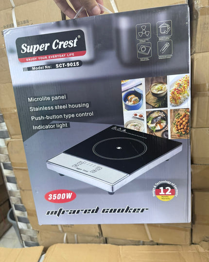 Lot Imported Super Crest Infrared Hot Plate SCT-9015