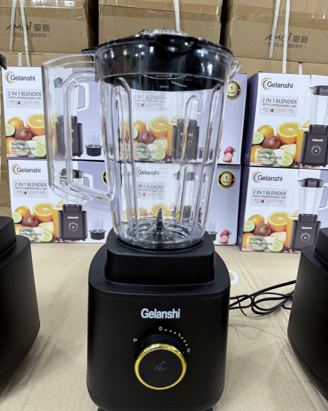 Gelanshi 2&1 blander Juicers restock 1.7 Liter  Size 1.7 Liter capacity jug