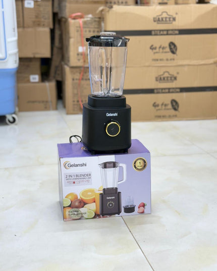 Gelanshi 2&1 blander Juicers restock 1.7 Liter  Size 1.7 Liter capacity jug