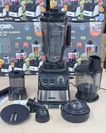 German Lot Imported Boma  BM 778 6-in-1 4L Blender