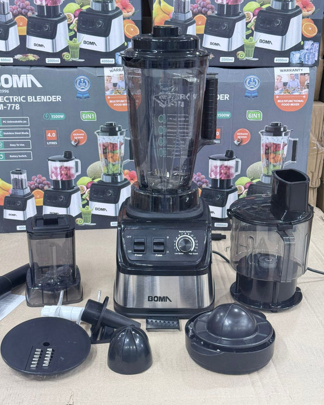 German Lot Imported Boma  BM 778 6-in-1 4L Blender