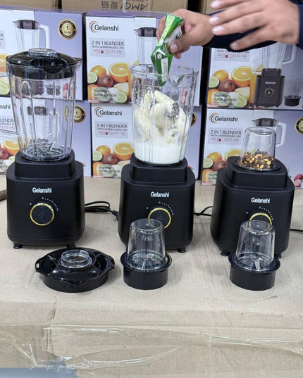 Gelanshi 2&1 blander Juicers restock 1.7 Liter  Size 1.7 Liter capacity jug