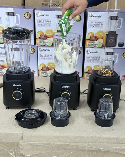 Gelanshi 2&1 blander Juicers restock 1.7 Liter  Size 1.7 Liter capacity jug