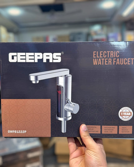 Geepas Electric Water Heating Faucet GWF61222P
