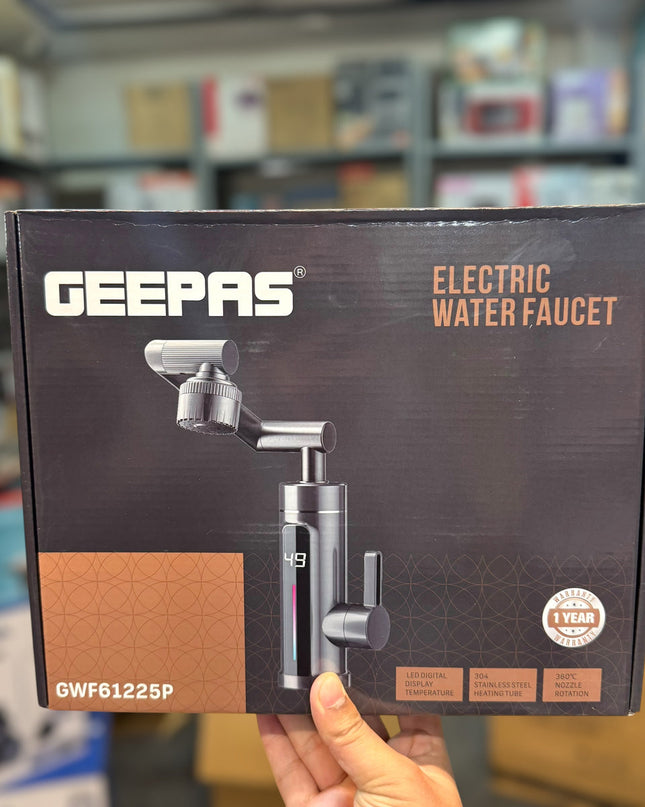 Geepas Electric Water Heating Faucet GWF61225P