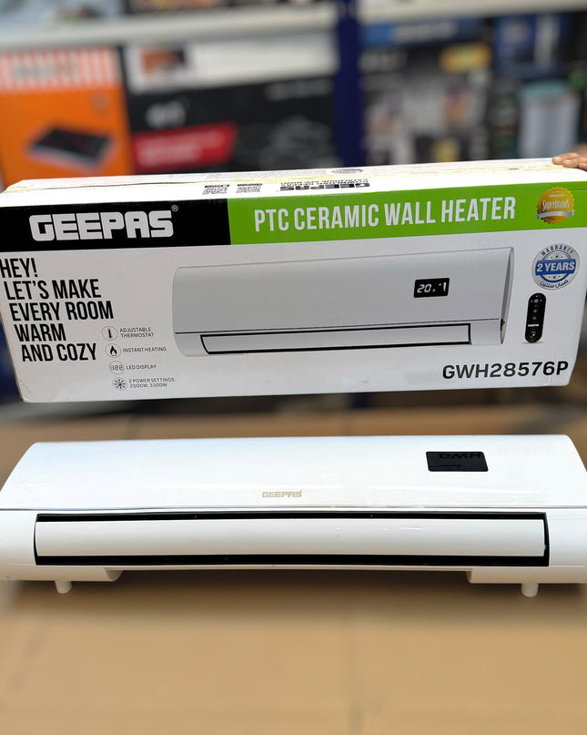 Geepas PTC Ceramic Wall Heater 28576P