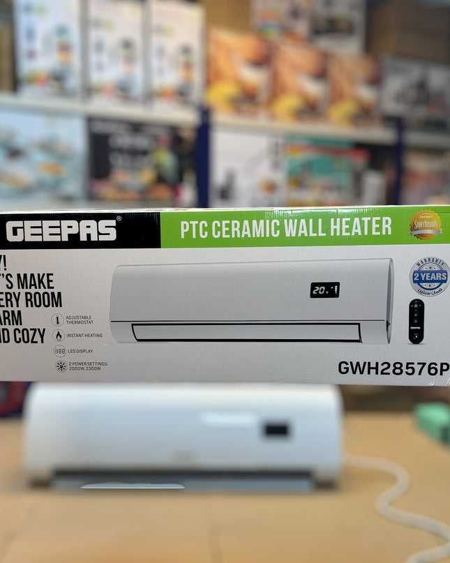 Geepas PTC Ceramic Wall Heater 28576P