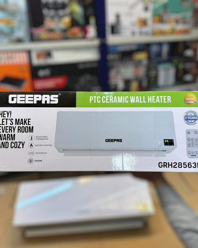 Geepas PTC Ceramic Wall Heater 28563P