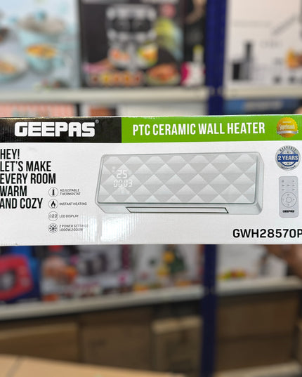 Geepas PTC Ceramic Wall Heater 28570p