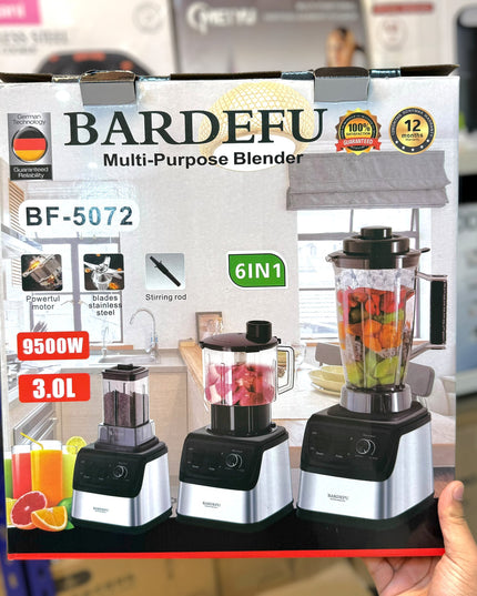 Bardefu 6-in-1 3L Multipurpose Blender 5072