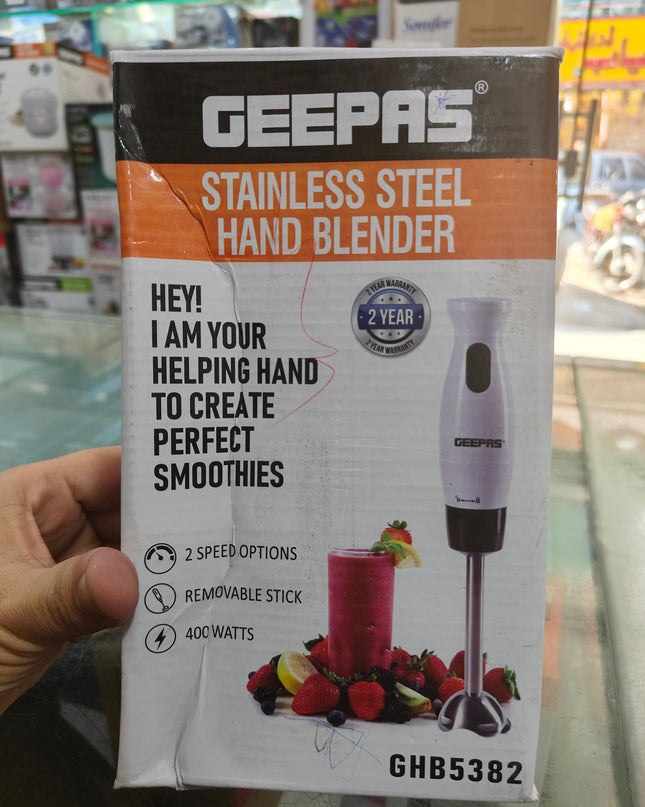 Geepas Stainless Steel Hand Blender GHB 5382