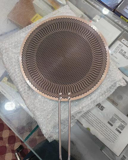 Lot imported 34 cm honeycomb lesser coating tawa