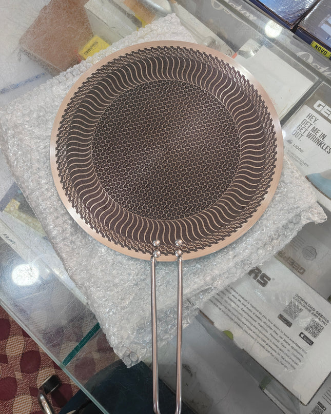Lot imported 34 cm honeycomb lesser coating tawa