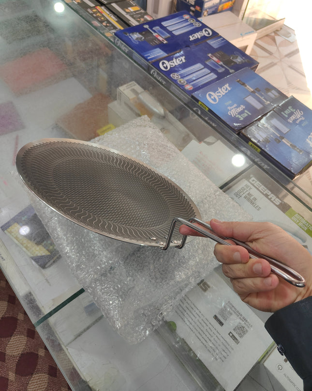Lot imported 34 cm honeycomb lesser coating tawa