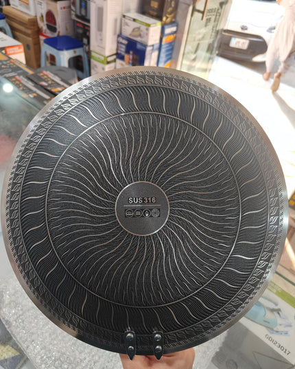 Lot imported 34 cm honeycomb lesser coating tawa