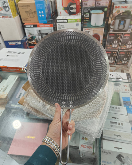 Lot imported 34 cm honeycomb lesser coating tawa