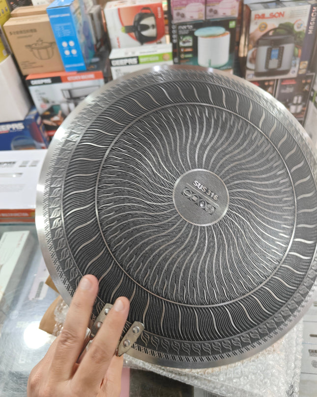 Lot imported 34 cm honeycomb lesser coating tawa