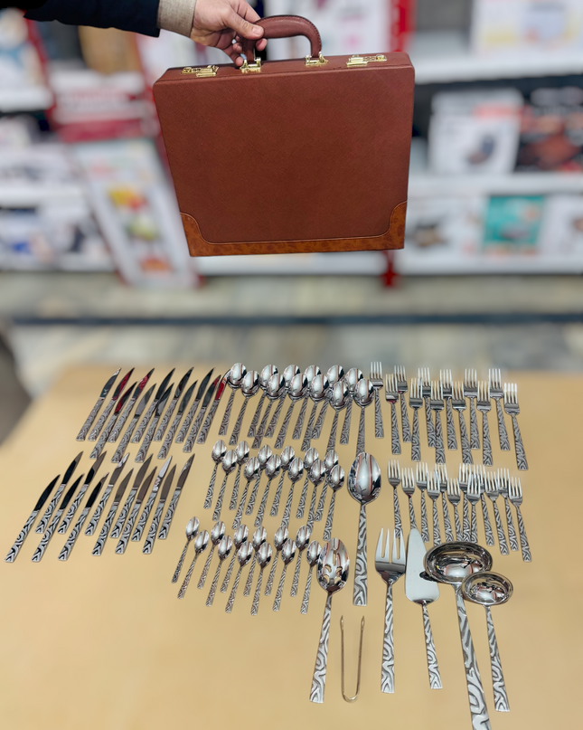 Turkey karaca 91 Pieces Luxury Cutlery Set