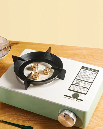 camping portable gas stove with carry box