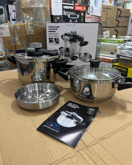 original germany one touch 3 in 1 pressure cooker