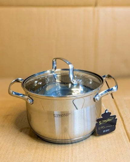 12 Pieces Zepter German Lot Cookware Set