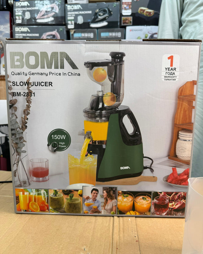 BOMA Germany slow juicer cold press juicer juicer extractor