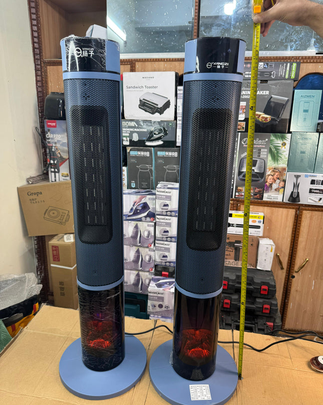 Yangzi extra large heater 3D flame & blower heater