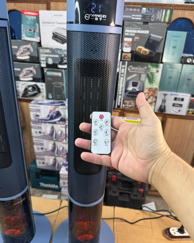 Yangzi extra large heater 3D flame & blower heater